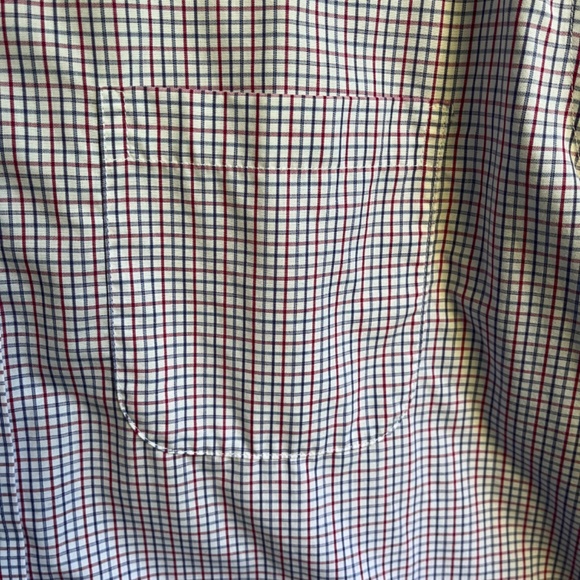 Charles Tyrwhitt Mens Classic Fit Button Down Checkered Dress Shirt 18/38 Tall - Picture 7 of 12